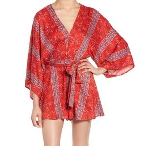 NWOT Kimono Romper